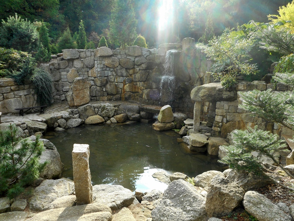 Ogród japoński niedaleko Karpacza