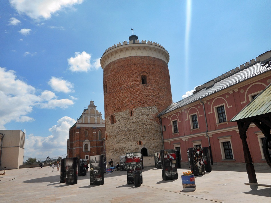 Wieża widokowa na zamku w Lublinie