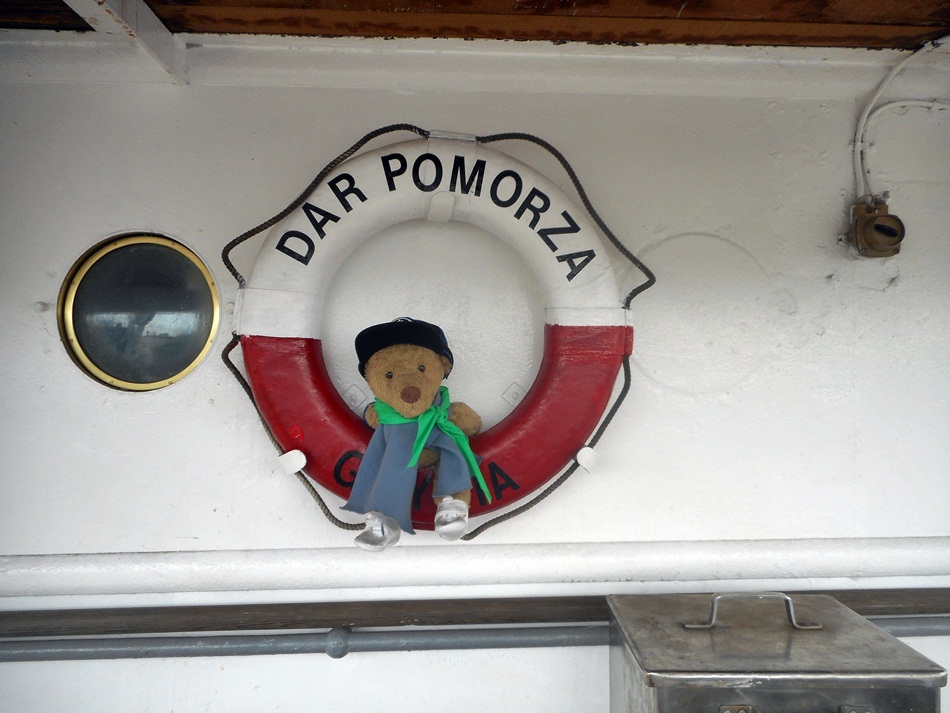 Statek Dar Pomorza w Gdyni