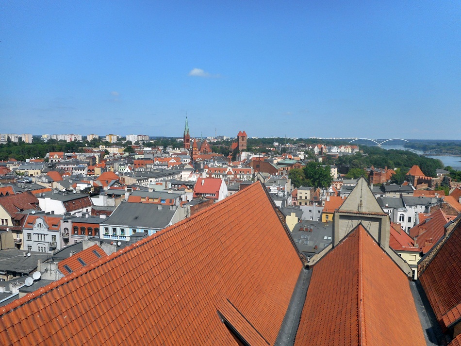 Katedra św. Janów i wieża widokowa w Toruniu