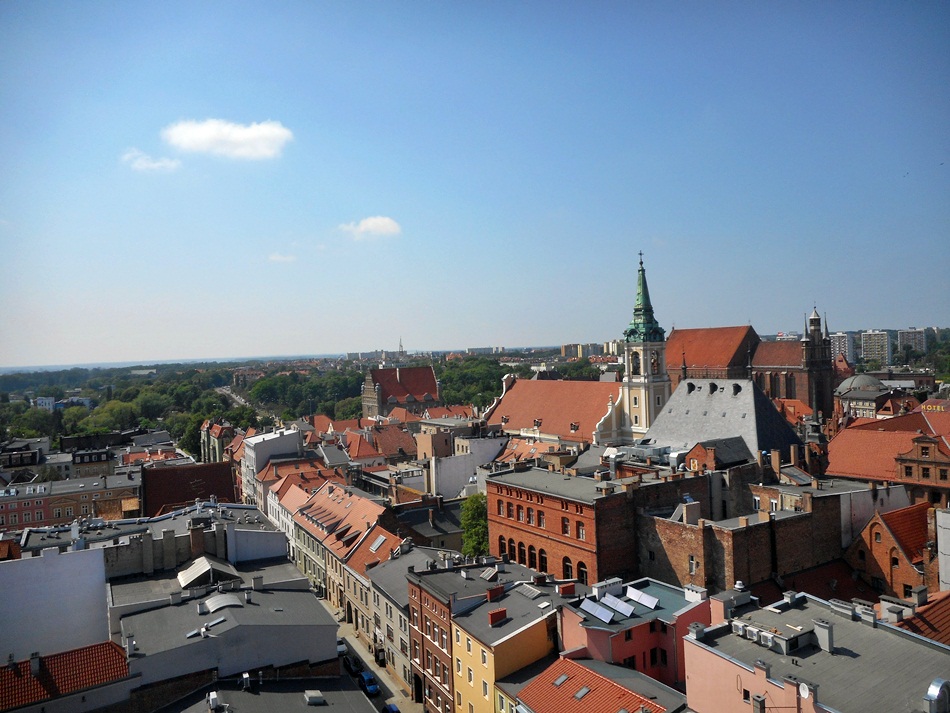 Katedra św. Janów i wieża widokowa w Toruniu