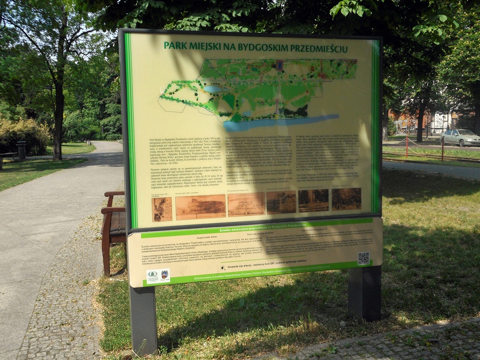Park Miejski na Bydgoskim Przedmieściu w Toruniu