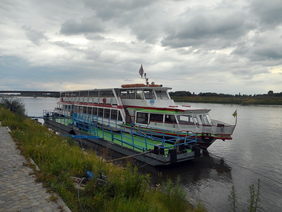 Rejs statkiem po Wiśle w Sandomierzu