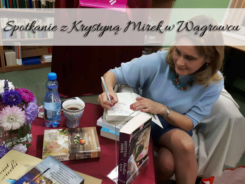 Spotkanie z Krystyną Mirek w Wągrowcu