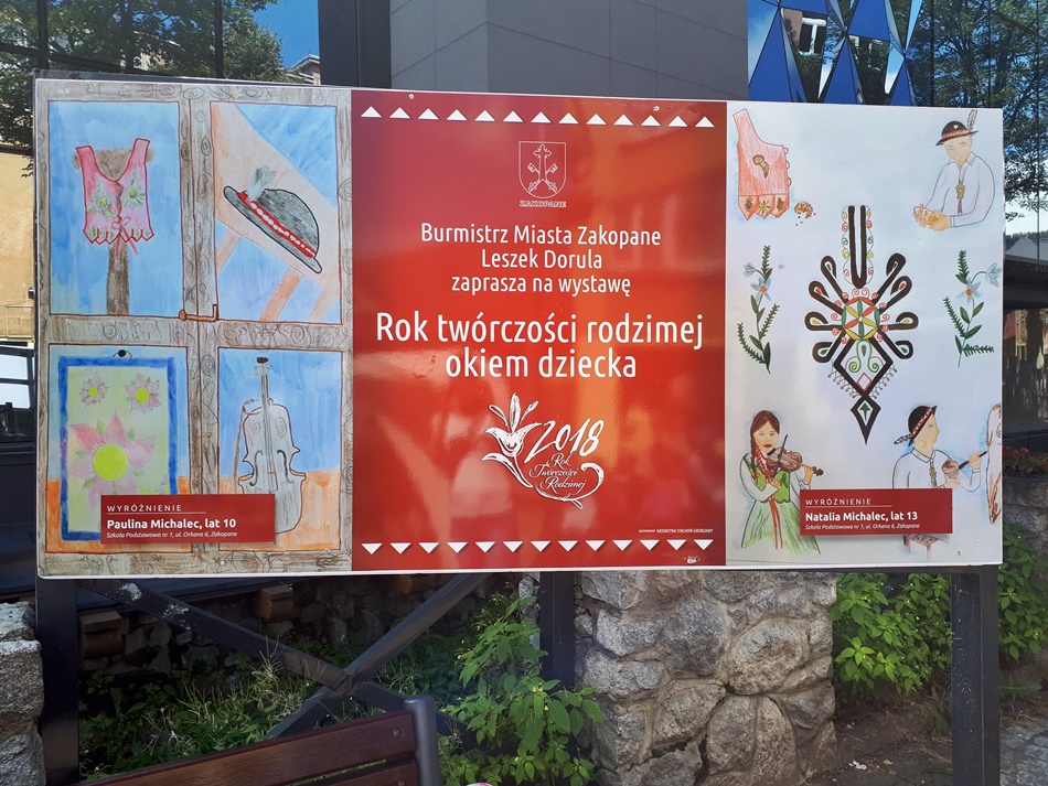 Wystawa Rok Twórczości Rodzimej Okiem Dziecka w Zakopanem