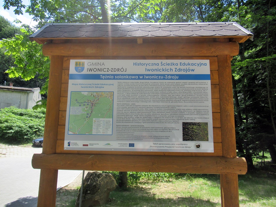 Park Zdrojowy i Pijalnia Wód Mineralnych w Iwoniczu-Zdroju