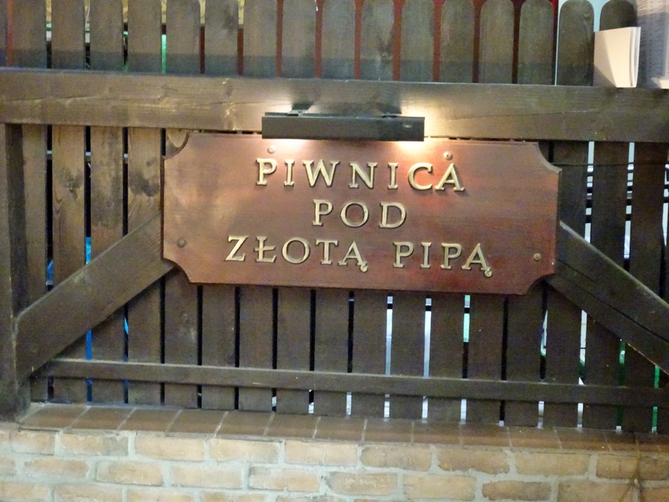 Restauracja Pod Złotą Pipą w Krakowie