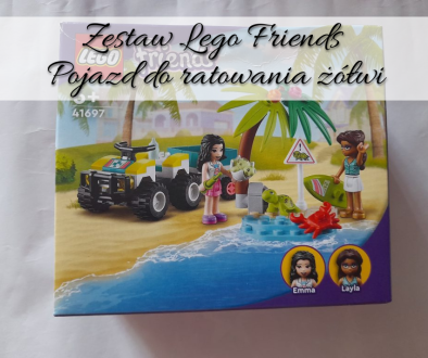 Zestaw Lego Friends Pojazd do ratowania żółwi